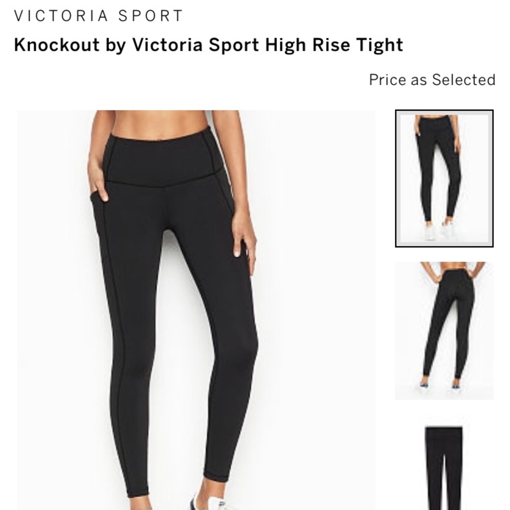Victoria secret high rise knock-out leggings!!